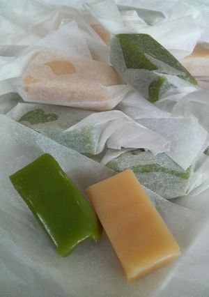 生ｷｬﾗﾒﾙ ﾌﾟﾚｰﾝ&抹茶-レシピのメイン写真