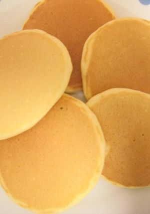 天ぷら粉で♪ふわふわ～のホットケーキ☆-レシピのメイン写真