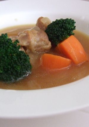 簡単★鶏肉のコンソメスープ-レシピのメイン写真