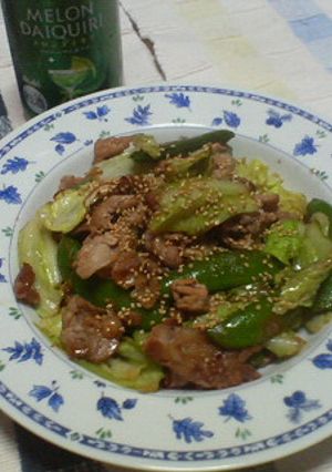 スナップえんどうと豚肉のシャキシャキ炒め-レシピのメイン写真