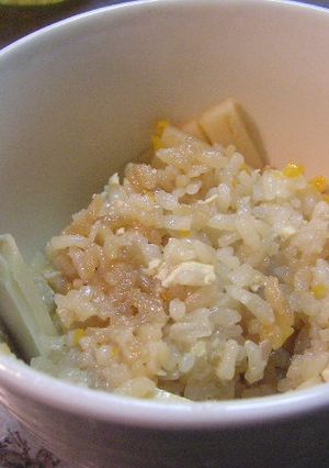 おくればせながら　筍ご飯-レシピのメイン写真