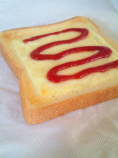 チーズケチャップトースト-レシピのメイン写真