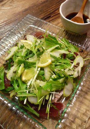 鰹のたたき◎薬味サラダ-レシピのメイン写真