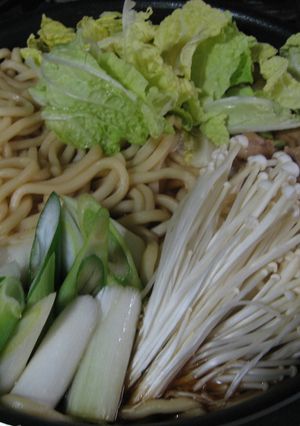 しょうゆ煮込みうどん-レシピのメイン写真
