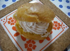 レンジでシュー生地「簡単シュークリーム」-レシピのメイン写真