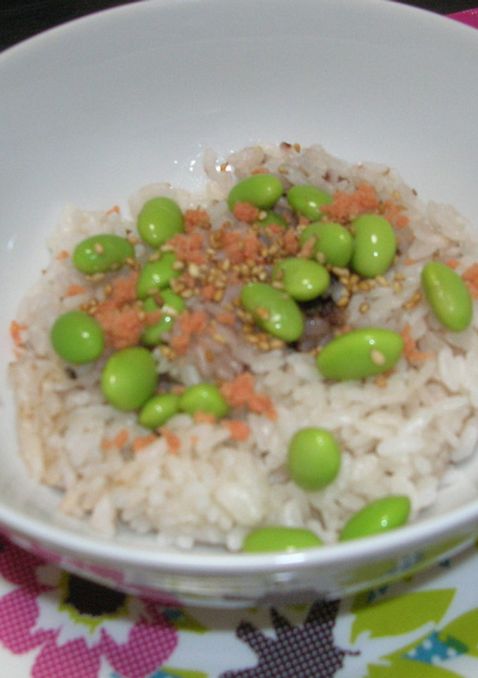 鮭と枝豆の混ぜるだけごはん-レシピのメイン写真