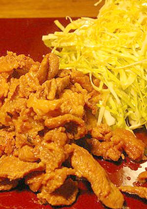 豚肉焼きとキャベツ-レシピのメイン写真