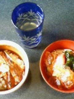 さんまの蒲焼丼&素麺-レシピのメイン写真