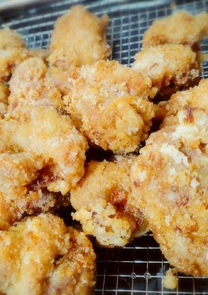 ウチの鶏唐揚げ(油少なめ揚げ焼き)-レシピのメイン写真