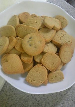 全粒粉ごまクッキー-レシピのメイン写真