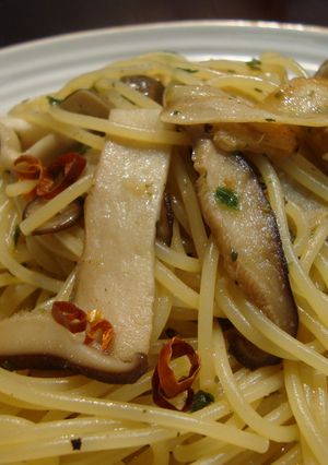 和風しょうゆハーブのスパゲティ-レシピのメイン写真