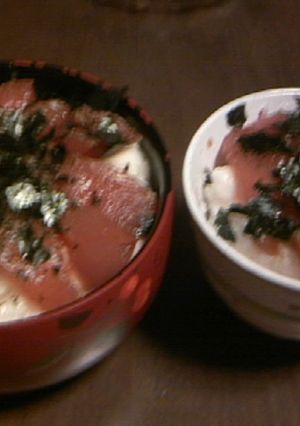 山かけマグロ漬丼-レシピのメイン写真