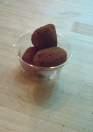 もちもちお豆腐トリュフ-レシピのメイン写真