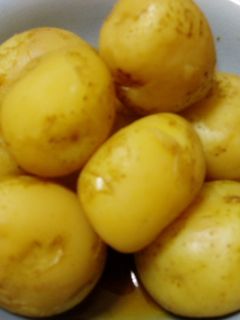 ヘルシー!新じゃがのほんのり甘辛煮!-レシピのメイン写真