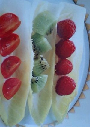 チコリのチーズボート-レシピのメイン写真