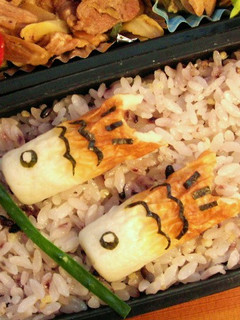 ☆こどもの日のキャラ弁☆こいのぼり弁当-レシピのメイン写真