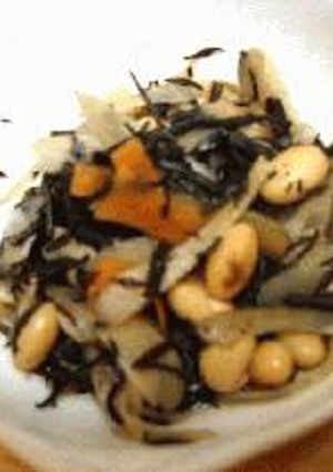 レンジでかんたん★ひじきと大豆の煮物-レシピのメイン写真