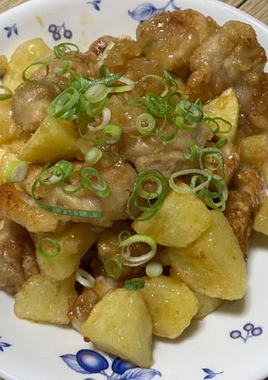 鶏とじゃがいものわさび照り-レシピのメイン写真