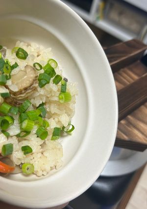 ホタテとしめじの釜飯-レシピのメイン写真