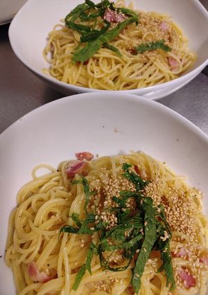 えのき茸ベーコン和風パスタ-レシピのメイン写真