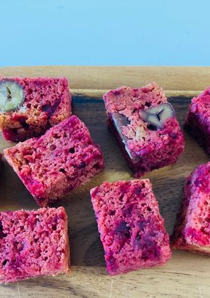ビーツケーキ　ヴィーガン　油不使用-レシピのメイン写真