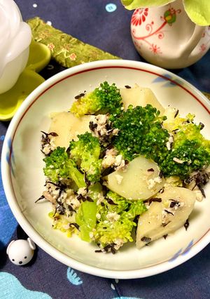 じゃがいも・ブロッコリー・ひじきの白和え-レシピのメイン写真