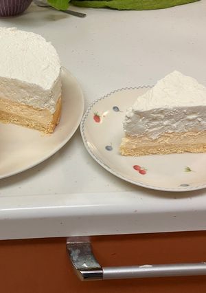 タルト生地の二層チーズケーキ-レシピのメイン写真