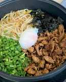 ホットプレートで台湾風まぜそば
