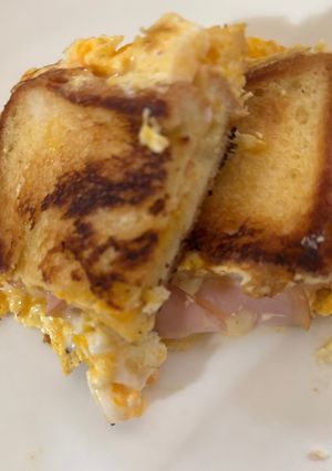 卵で作るスクランブルサンド😋-レシピのメイン写真