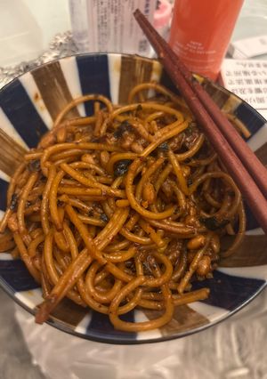 悪魔的納豆パスタ-レシピのメイン写真