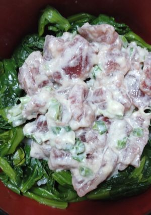 塩麹マヨでマグロ変身-レシピのメイン写真
