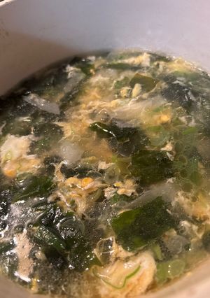 たまごわかめスープ-レシピのメイン写真
