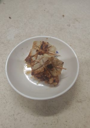 まるでいか焼き！？ちくわの蒲焼【お弁当】-レシピのメイン写真