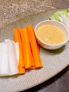 冬野菜スティック 味噌マヨディップ-レシピのメイン写真