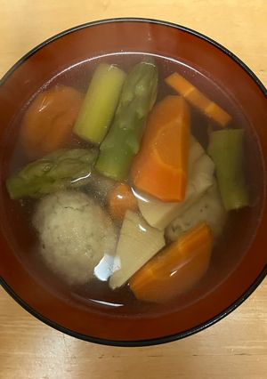 麺つゆと醤油のお吸い物-レシピのメイン写真