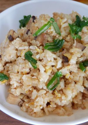 不器用餃子の具入り炒飯-レシピのメイン写真