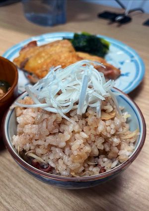 タコとハマグリの炊き込みご飯-レシピのメイン写真
