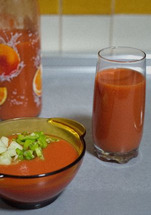 ガスパチョ（トマトのスープ）-レシピのメイン写真