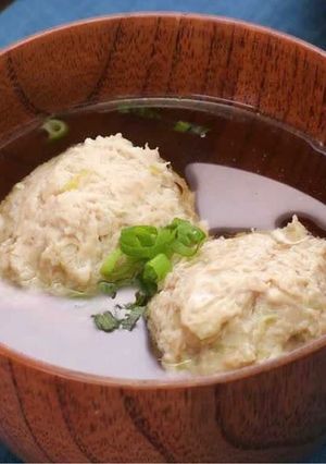 鶏挽肉のつみれ汁-レシピのメイン写真
