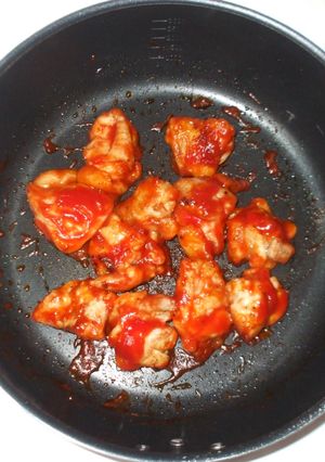 鶏肉ピリ辛ケチャップ照り焼き♪簡単レシピ-レシピのメイン写真