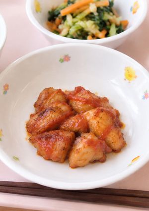 【保育所給食】バーベキューチキン-レシピのメイン写真