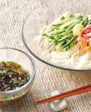もずくスープのそうめん