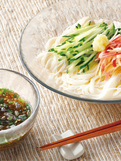 もずくスープのそうめん-レシピのメイン写真