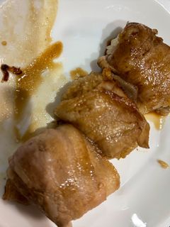 初めての肉巻きおにぎり(豚バラ編)-レシピのメイン写真