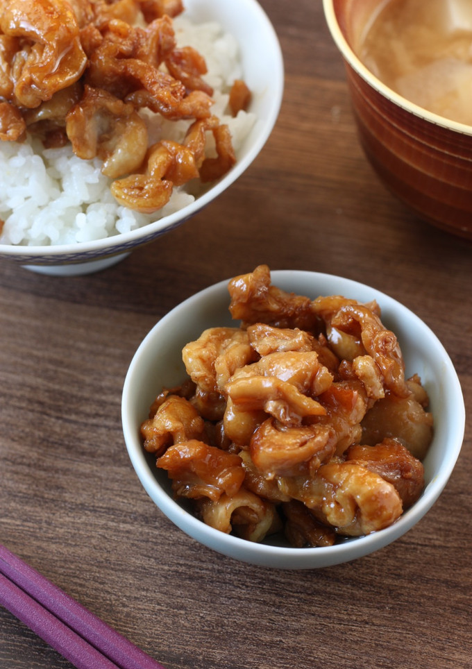 簡単＆作業５分！焼き鳥風★鶏皮炒め-レシピのメイン写真