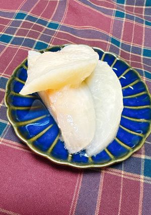 桃コンポート風(アレルギー対策)-レシピのメイン写真