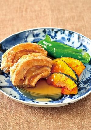 車麩のえびしんじょはさみ揚げ-レシピのメイン写真