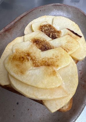 生りんごトースト-レシピのメイン写真