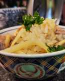 減塩・タケノコたっぷりさばご飯