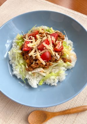 トマトのコク旨♡タコライス-レシピのメイン写真